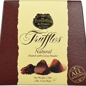 All-Natural Gourmet French Truffles | The Ultimate Cocoa-Dusted, Gourmet Chocolate Truffle for that Special Gift, or your own Guilt-Free Indulgence. Includes (1) 7oz Box.