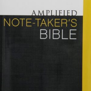 Amplified Note-Taker's Bible, Hardcover