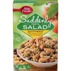 Betty Crocker, Suddenly Pasta Salad, Southwest, 6.6 Ounce Box (Pack of 4)