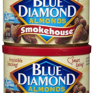 Blue Diamond Smokehouse Almonds Canned — 6 ounce ( 2 Pack )