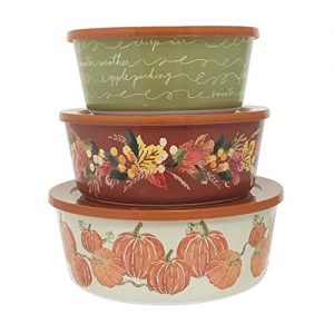 Celebrate Fall Together 3-piece Stacking Container Set