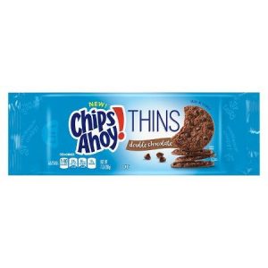 Chips Ahoy! Thins, Double Chocolate Cookies 7oz ( 2 Pack)