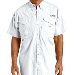 Columbia Men’s Bonehead Short-Sleeve Work Shirt, Comfortable and Breathable