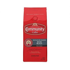 Community Coffee Ground Signature Blend Dark Roast, 12 Ounces