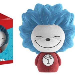 Dorbz Dr. Seuss Flocked Thing 1 & Thing 2 Exclusive 2 pack