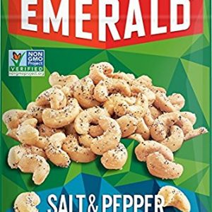 Emerald Salt & Pepper Cashews 5 oz ( 2 Pack)