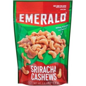 Emerald Sriracha Cashews 5 oz ( 2 Pack)