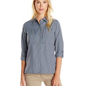 ExOfficio Women's Drylite Check Long Sleeve Shirt