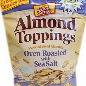 Good Sense Almond Toppings Oven Roasted with Sea Salt, 3.25 Ounce