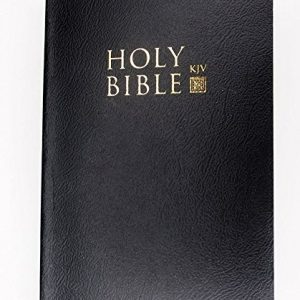 Holy Bible Old & New Testament KJV Black Leatherette 5 x 7