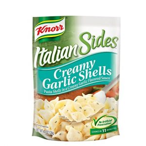 Knorr Italian Sides: Creamy Garlic Shells (Pack of 2) 4.4 oz Bags