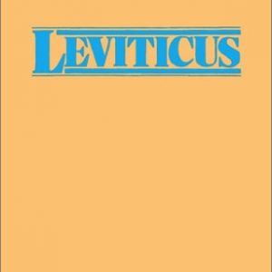 Leviticus- Everyman's Bible Commentary (Everyman's Bible Commentaries)