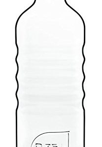 Luigi Bormioli Optima Water Bottle, 0.75-Litre, Clear