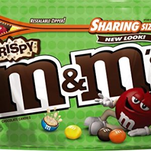 M&M'S Crispy Chocolate Candy Sharing Size 8-Ounce Bag