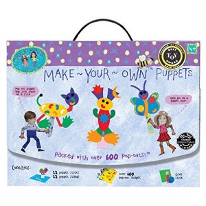 Made By Hands Make Your Own Puppets DIY Puppet Making – Craft Kit for Age 4 Years and Older