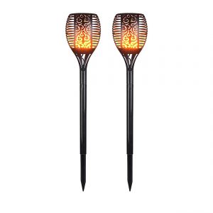 Main + Oak Path Walk Light, Outdoor Landscape Lighting, Tiki Party Torch – 2 Packs