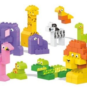 Mega Bloks My Safari Friends Building Blocks Building Kit