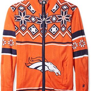 NFL Split Logo Ugly Sweater Jacket