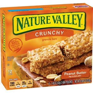 Nature Valley Crunchy Granola Bars, Peanut Butter, 12 ct, 1.5 oz each