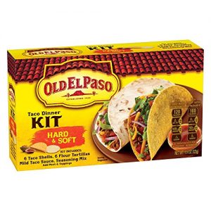 Old El Paso Hard And Soft Taco Dinner Kit, 11.4-Ounce Packages (Pack of 6)