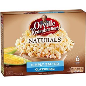 Orville Redenbacher's Naturals Simply Salted Microwave Popcorn, 6-Count