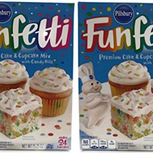 Pillsbury Funfetti Cake Mix – 15.25 oz – 2 pk