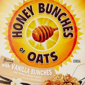 Post Honey Bunches Of Oats Vanilla Clusters, 18 oz