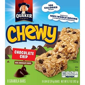 Quaker Chocolate Chip Bars – 0.84 oz – 8 Count