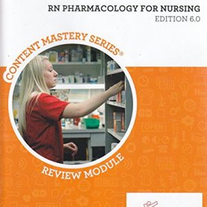 RN Pharmacology for Nursing Edition 6. 0