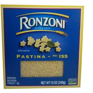 Ronzoni Pastina 12 oz, 2 Pack