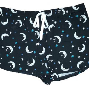 Secret Treasures Sleeping Moons Black Soot Sleep Shorts