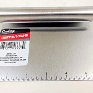 Stainless- Steel Chopper/Scraper 6 Inch Kitchen Helper