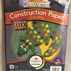 Sunworks Pacon Contruction Paper 9 X 12 Bonus Pack