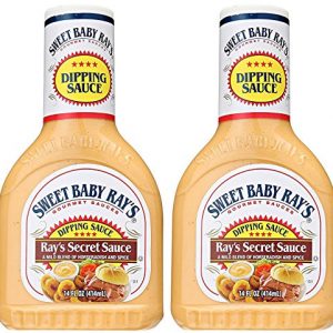 Sweet Baby Rays Dipping Sauce – Rays Secret Sauce – Net Wt. 14 FL OZ (414 mL) Per Bottle – Pack of 2 Bottles