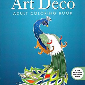 The Big Book of Art Deco Adult Coloring Book