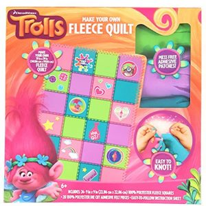 Trolls Easy Make Your Own Fleece Quilt