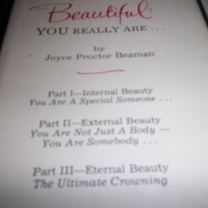 You Are Beautiful: You Really Are